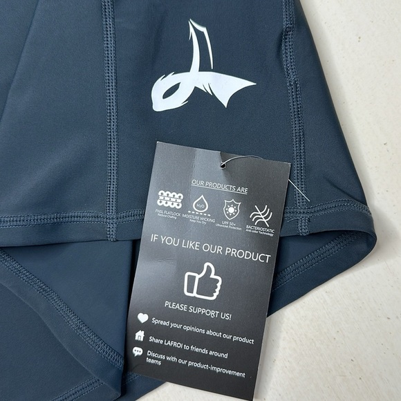 New Set of 2 LAFROI Men's Long Sleeve UPF 50+ Baselayer Skins Rash Gaurd Size L - Picture 8 of 15